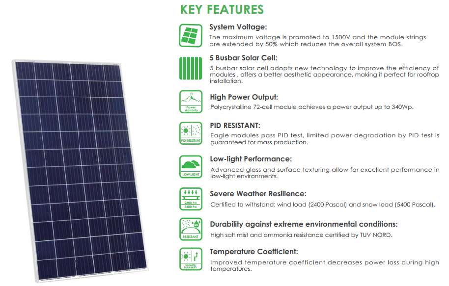 Jinko-poly-330W-key-feature