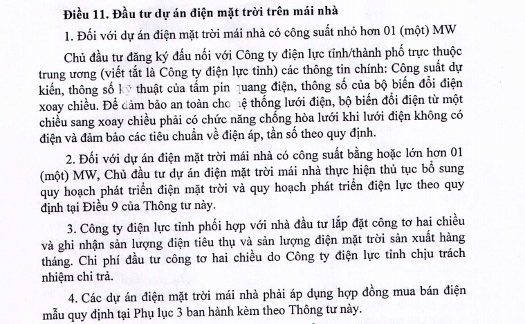 Đầu tư điện mặt trời mái nhà